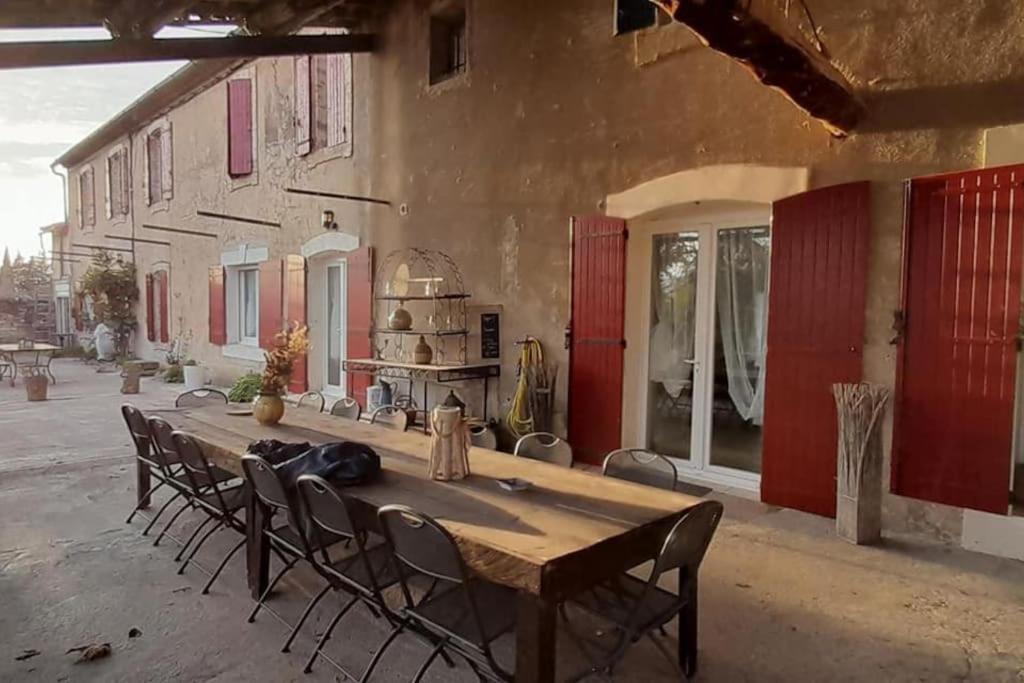 Chambre D'Hotes Manon - Domaine Les Peupliers - Lagnes ภายนอก รูปภาพ